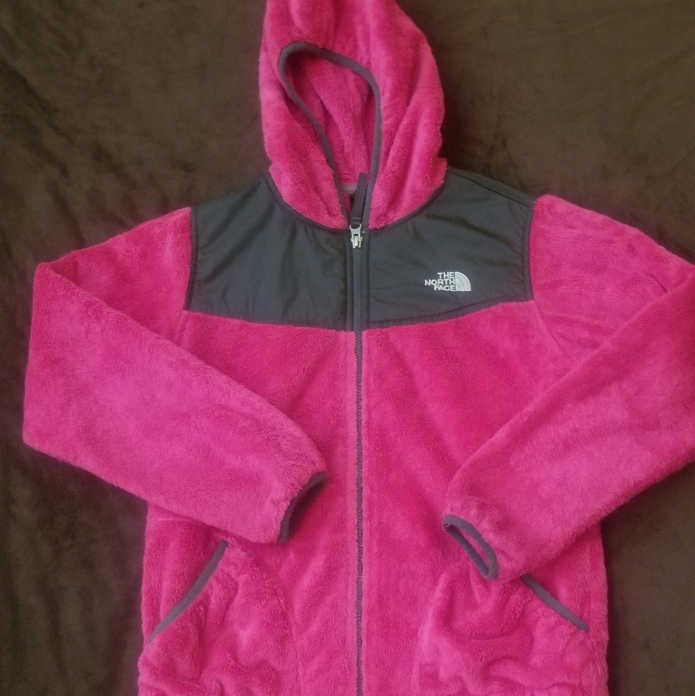 North Face fleece jacket size LG